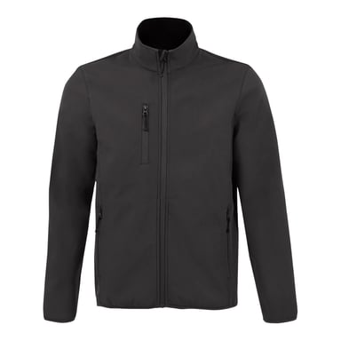 SOLS Mens Radian Soft Shell Jacket (Charcoal)