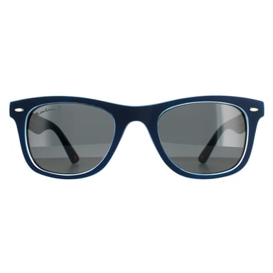 Gafas de sol Montana Square unisex azul marino rubbertouch gris polarizadas mp41