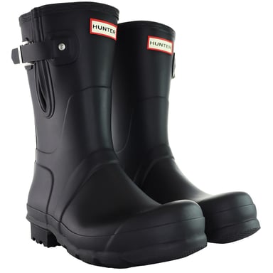 Botas de agua negras con aislamiento Hunter para hombre