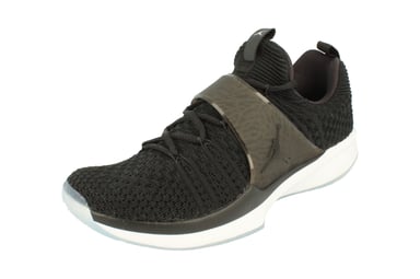 Nike Air Jordan Trainer 2 Flyknit Mens Black Trainers