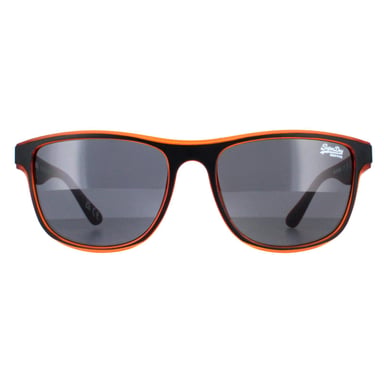 Gafas de sol Superdry Rockstep 104 negro mate naranja gris oscuro