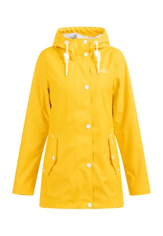 ICEBOUND rain jacket women yellow