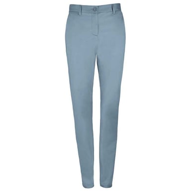 SOLS Womens/Ladies Jared Stretch Suit Trousers (Creamy Dark Blue)