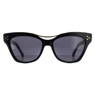 Cutler and Gross 1283 001 oro negro carey azul gris gafas de sol