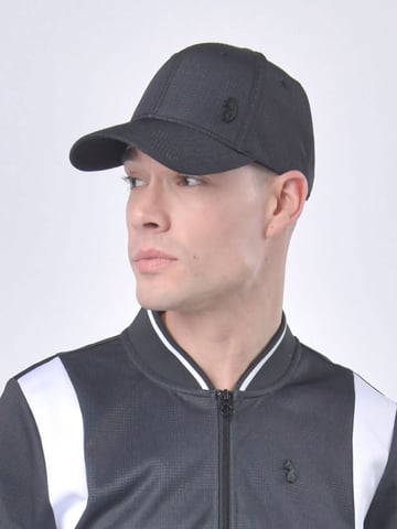 Luke 1977 Men's Check Up Baseball Cap in Charcoal