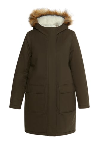 Dreimaster winter parka women dark olive