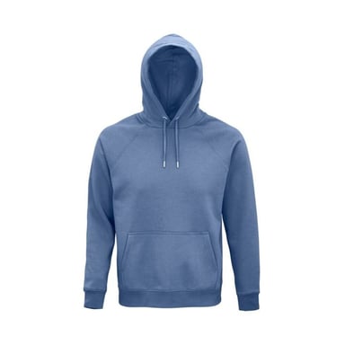 SOLS Unisex Adult Stellar Organic Hoodie (Blue)