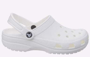 Zuecos de mujer Crocs en blanco