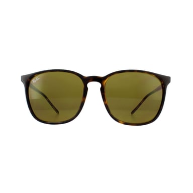 Gafas de sol Ray-Ban RB4387 710/73 Shield Padshell Marrón