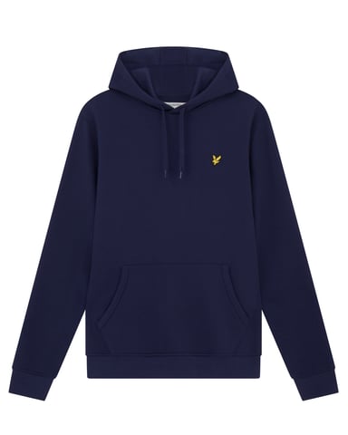 Lyle & Scott Pullover Hoodie Plus in Navy