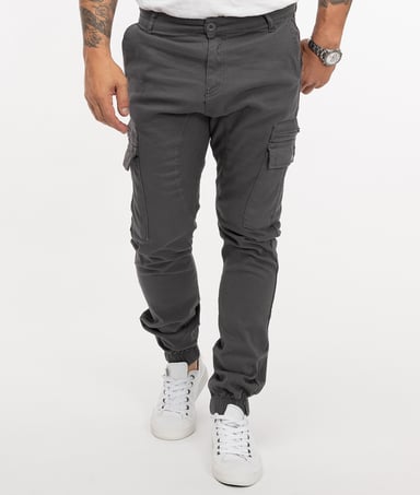 Rock Creek Cargohose Grau
