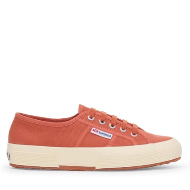 Superga Unisex Adult 2750 Cotu Classic Vegan Trainers (Brown Reddish/Off White)