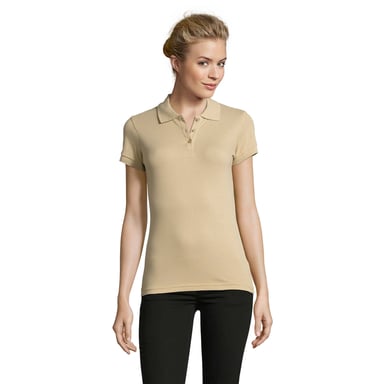 SOLS Womens/Ladies Perfect Polo Shirt (Sand)