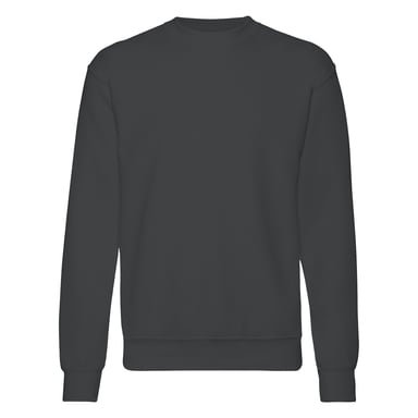 Fruit Of The Loom Mens Set-In Belcoro® Yarn Sweatshirt (Light Graphite)