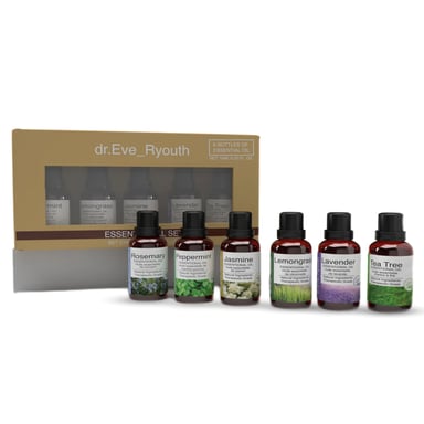 Essential oil Set ( 6 Bottles Box)