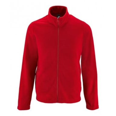 SOLS Mens Norman Fleece Jacket (Red)