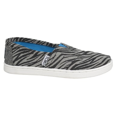 Toms Classic Black Kids Apartrilles