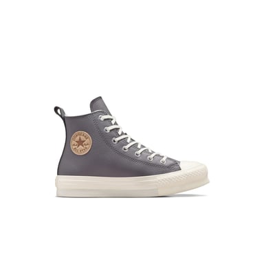 ZAP.MODA INFANTIL CHUCK TAYLOR ALL STAR EVA LIFT LEATHER GRIS