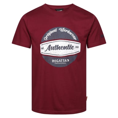 Regatta Mens Original Cotton T-Shirt (Burgundy)