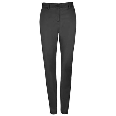 SOLS Womens/Ladies Jared Stretch Suit Trousers (Black)
