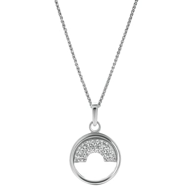 Orphelia 'Tista' Women's 925 Sterling Silver Pendant with Chain - Silver ZH-7586