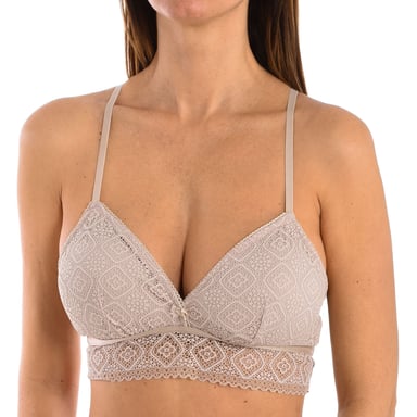 Sujetador bralette de encaje sin aros KIM mujer
