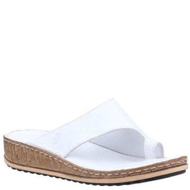 Hush Puppies Womens/Ladies Elissa Suede Sandals (White/Cream)