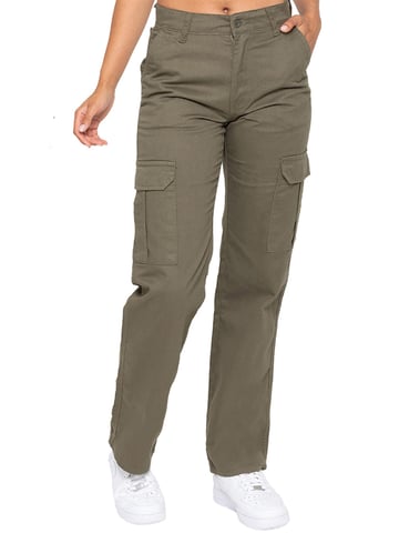Enzo | Womens Cargo Jeans