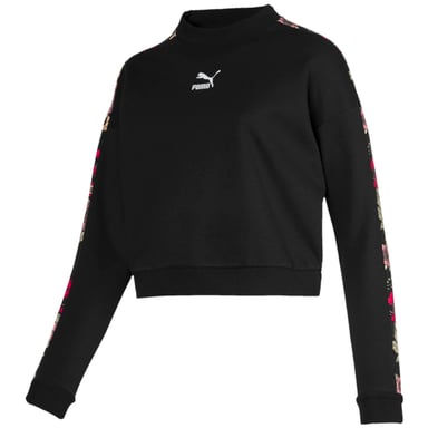 Sudadera negra gráfica de Pumatrend - mujer