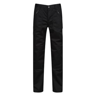 Regatta Mens Pro Action Waterproof Trousers - Regular (Traffic Black)