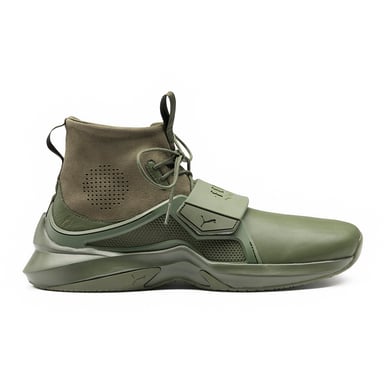 Puma x Fenty enciende entrenadores verdes - mujer
