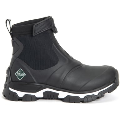 Muck Boots Womens Apex Wellington Boots in Black/White