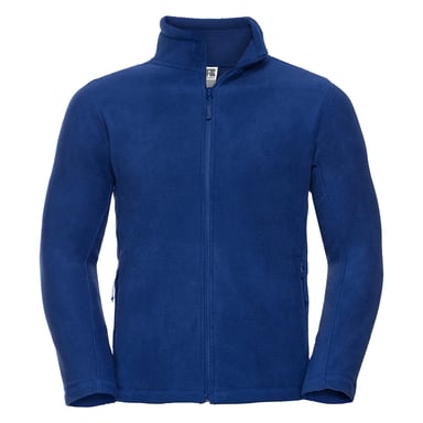 Russell Mens Full Zip Outdoor Fleece Jacket (Bright Royal)