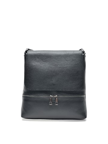 Roberta M SS22 RM 1758 Black Leather Bag