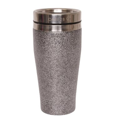 Dare 2B Glitter Metal Insulated Travel Mug (Black)
