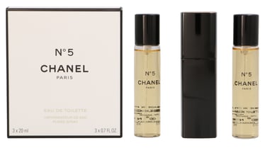 Nº 5 Eau De Toilette Vaporizador Para El Bolso 3 X 20 ml