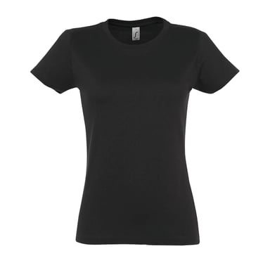 SOLS Womens/Ladies Imperial Heavy Short Sleeve T-Shirt (Dark Grey)