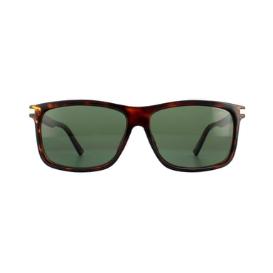 Gafas de sol polarizadas Polaroid rectangle hombre verde habana oscuro
