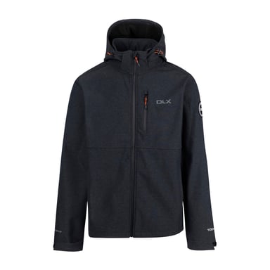 Mens Justin DLX Marl Soft Shell Jacket (Black Marl)