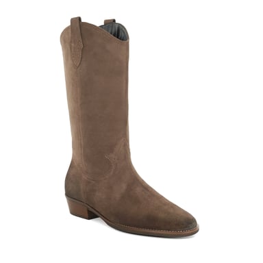 Dune Ladies Prickles - Low Block Heel Cowboy Boots