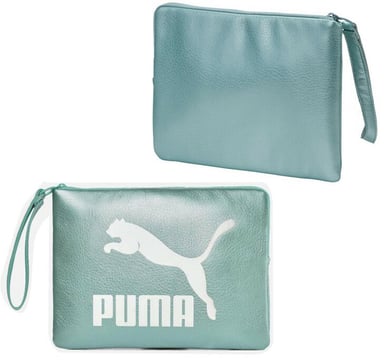 Bolso de mano Puma Prime Metallic Aqua para mujer