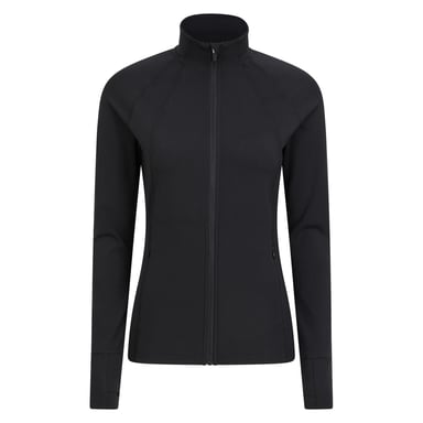 Mountain Warehouse Womens/Ladies Blackout Active Midlayer (Black)
