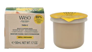 Shiseido WASO Mascarilla de Belleza Dormida Yuzu-C - Recarga 50 ml