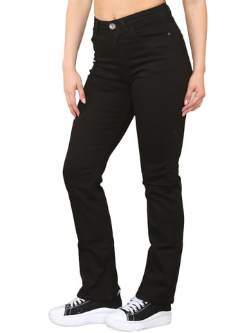 Enzo | Jeans Bootcut Mujer - Negro