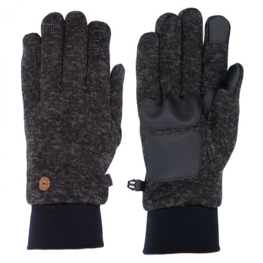 Trespass Unisex Adults Tetra Gloves (Dark Grey)