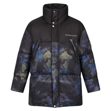 Regatta Mens Christian Lacroix Barbegal Baffled Padded Jacket (Black/Fourrure)