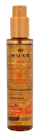 Nuxe Sun Aceite Bronceador Rostro Y Cuerpo Spf50 150 ml