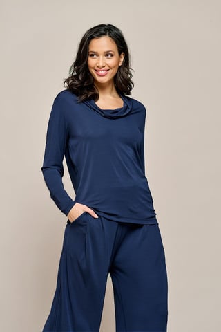 Ashley Top Navy