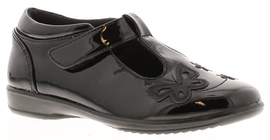 Princess Stardust Girls Shoes School Infants Esme black
