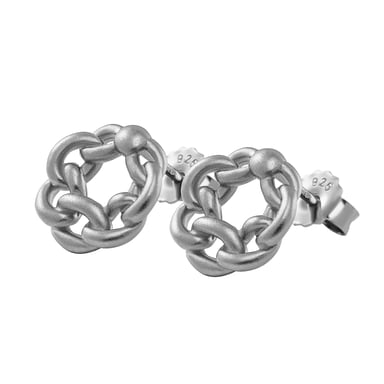 Orphelia 'Estelle' Women's 925 Sterling Silver Stud Earrings - Silver ZO-7516